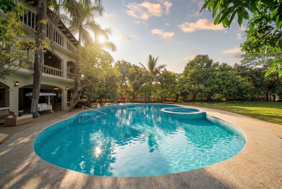 Pool & Jacuzzi
